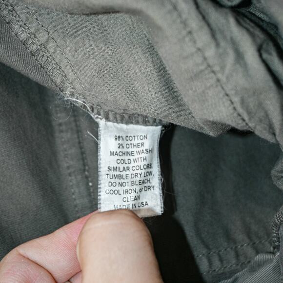 Nili Lotan Women's French Military Pants ankle zip in Grey Size 0 - Picture 7 of 9